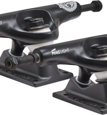 TENSOR MAGNESIUM LIGHT TENS 5.25" ALL TERRAIN TRUCK (BLACK) 8" 2 PACK