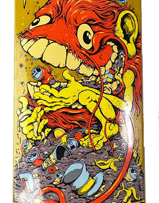 Anti Hero Skateboard Deck Grimple Guest Daan Yellow 8.0
