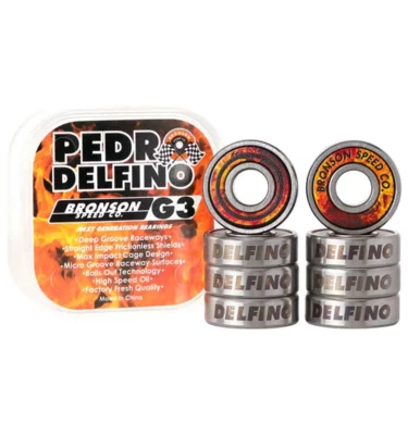 Bronson - Pedro Delfino Pro G3 Bearings BRONSON SPEED CO