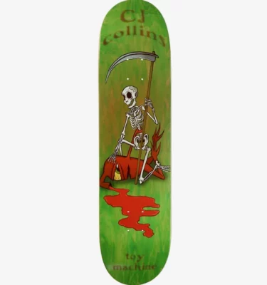 TOY MACHINE COLLINS REAPER SKELETON 8.25"