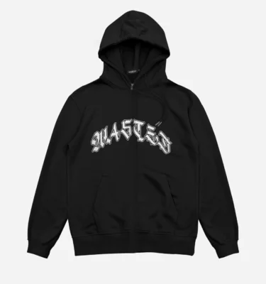 WASTED  HOODIE ZIP LETHAL