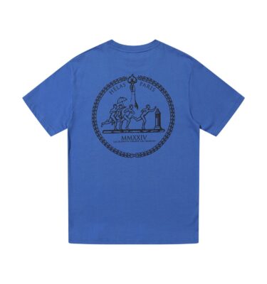 Hélas DERNIERS TEE BLUE