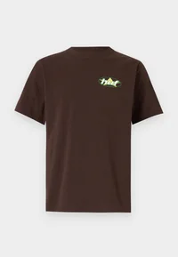 Huf ANDROMEDA TEE UNISEX - T-shirt imprimé - espresso