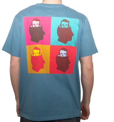 Andy’s Head Logo Tee Ocean