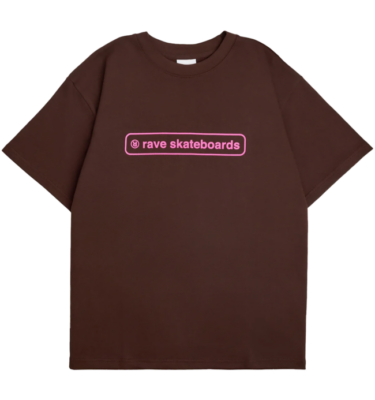 RAVE CORE TEE BROWN